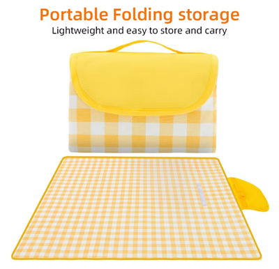 Duża mata piknikowa wodoodporna